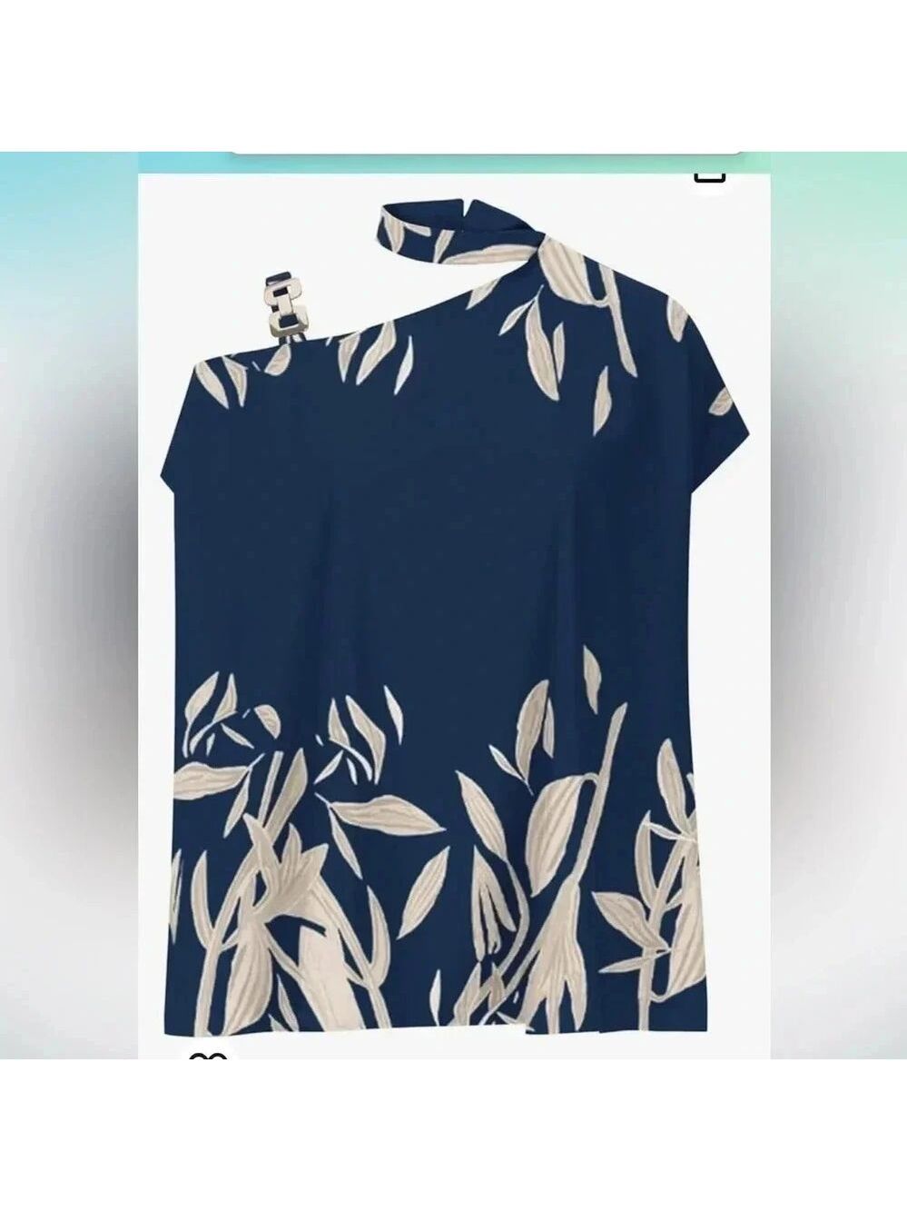 Camisa, Short Sleeve Batwing Casual Loose Dolman Blouse, Sz 2XL, NWT - Picture 2 of 5